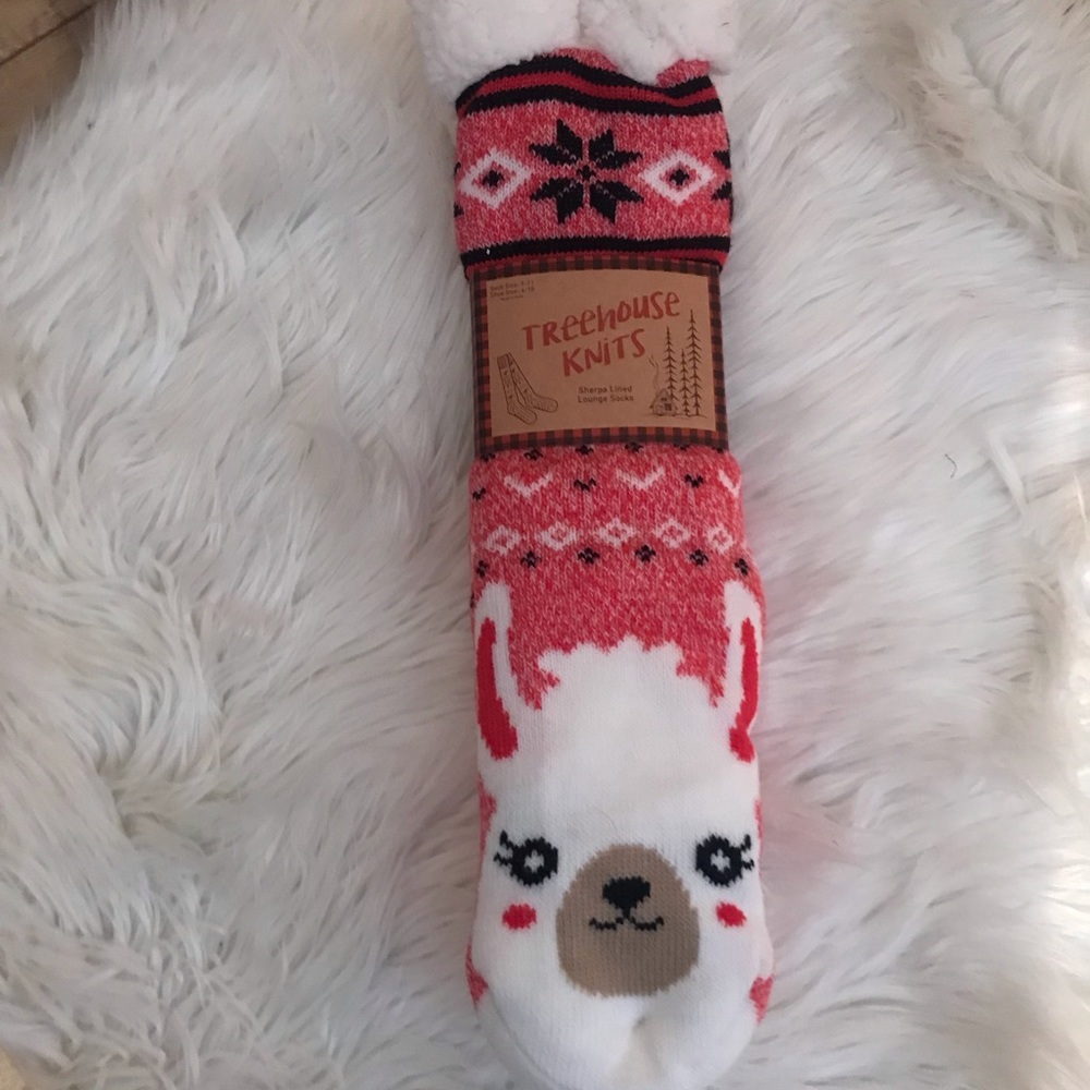 Sherpa Socks-llama